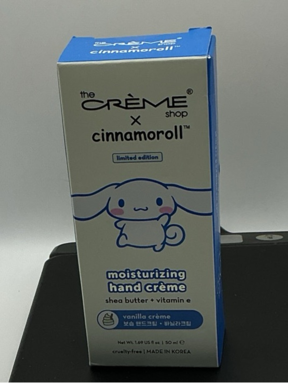 The Crème Shop x Cinnamoroll Moisturizing Hand Cream Vanilla Crème Shea Butter